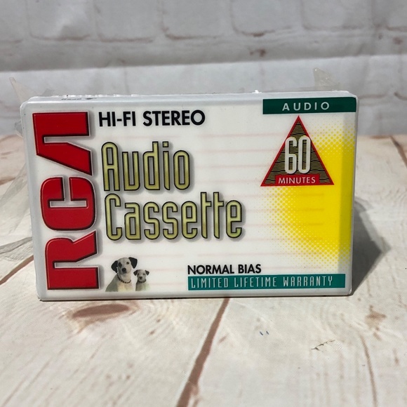 RCA Blank Audio Cassettes 60 Minutes Normal Bias Hi Fi Stereo New Sealed (4) - Picture 2 of 7